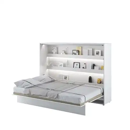 Schrankbett Meblini Bed Concept mit Lattenrost und Klappfunktion
