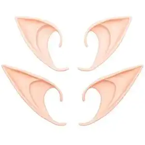 Elfenohren Bigcheer 2 Paar Latex Ohren für Cosplay und Halloween