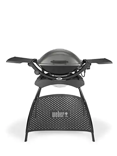 Elektrogrill Weber Q 2400 mit 2200 Watt in Grau
