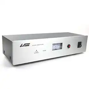 Hifi-Netzfilter Waudio W-6000S mit 7 Steckdosen und Spannungsmesser