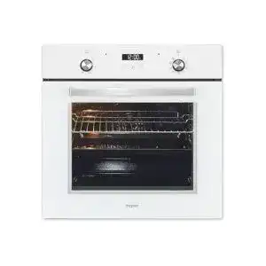 Exquisit Einbaubackofen EBE76-9-H-020 in Weiß mit 75,6 l Garraum