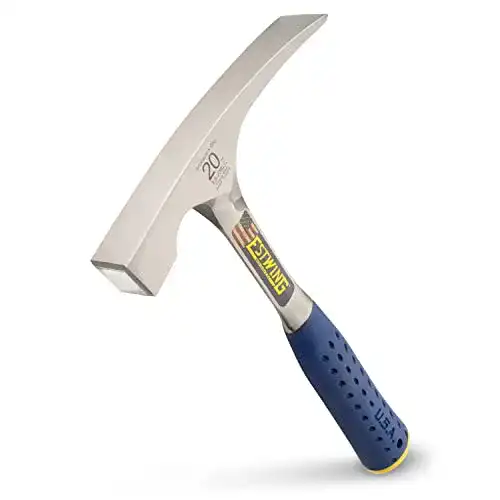 Maurerhammer Estwing E3/20BL mit Vinyl-Griff und 560 g Gewicht