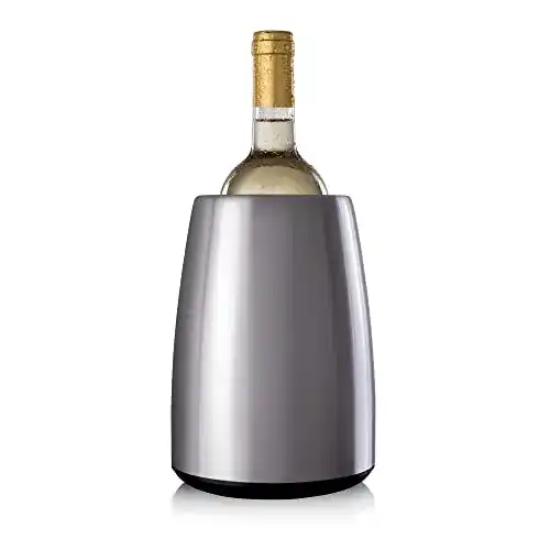 Weinkühler Vacu Vin 3649360 Aktiv Elegant Edelstahl mit Ø 14,5 cm