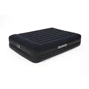 Bestway Tritech Luftbett mit Elektropumpe, 203 x 152 cm, Schwarz