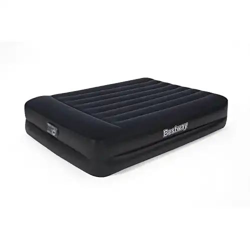 Bestway Tritech Luftbett mit Elektropumpe, 203 x 152 cm, Schwarz