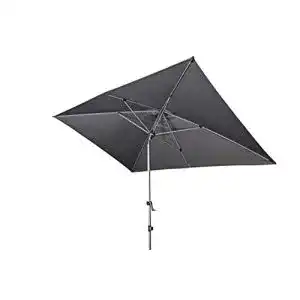 Doppler Expert Auto Tilt Sonnenschirm grau rechteckig 300×200 cm