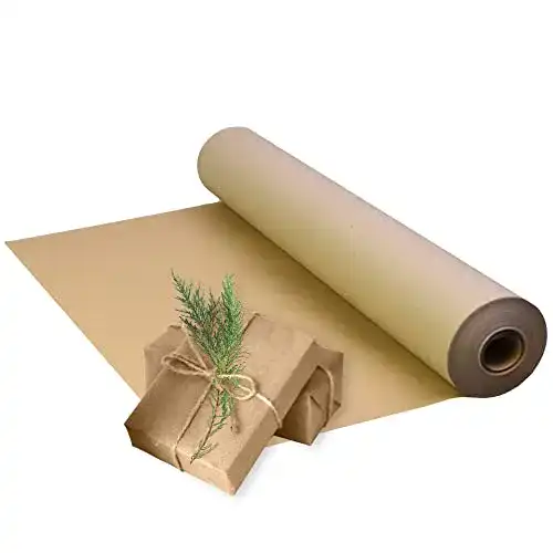 Packpapier Triplast 750 mm x 50 m Rolle braunes Eco-Kraftpapier