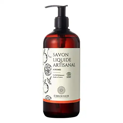 Bio-Flüssigseife Écrin de Fleur Citrus mit minimalen Inhaltsstoffen