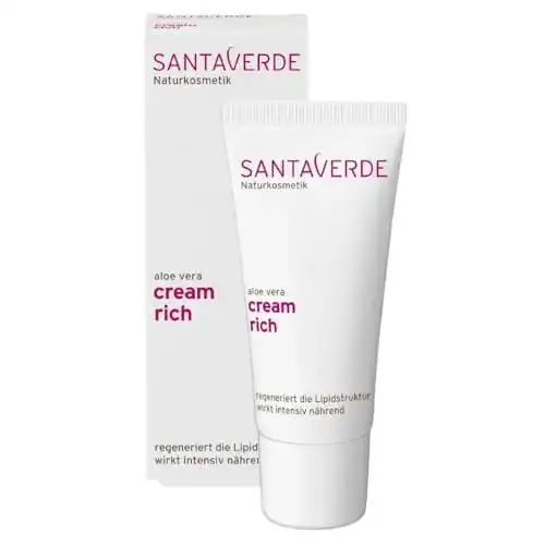 Nachtkerzenöl-Creme Santaverde Gesichtscreme für trockene Haut
