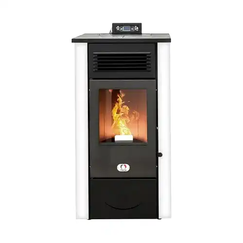 Pelletofen Kanada 14 kW, belüftet – effiziente Heizung für Wohnräume