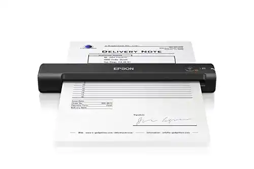 Epson WorkForce ES-50 Tragbarer A4-Dokumentenscanner, Schwarz