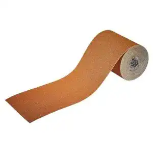 Wolfcraft Schleifpapierrolle 5 m x 93 mm, Körnung 80 für Holz und Metall
