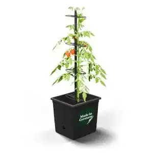 Tomatentopf Verdoba mit Rankhilfe und 3,5L Wasserspeicher