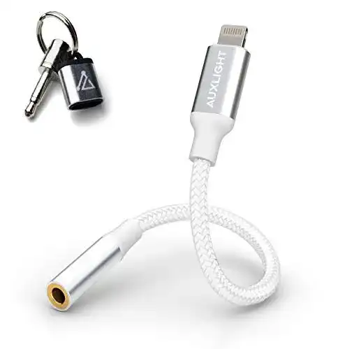 Auxlight AUX Adapter für Lightning auf Klinke 3,5mm