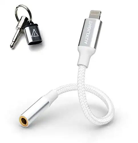 Auxlight AUX Adapter für Lightning auf Klinke 3,5mm