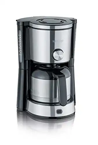 Severin Kaffeemaschine TypeSwitch mit Thermokanne und AromaSwitch