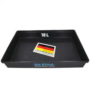 Auffangwanne SW-Stahl 07376L Universal für Flüssigkeiten mit 18L Fassungsvermögen