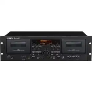 Kassettendeck Tascam 202MKVII Doppel für Studioanwendungen