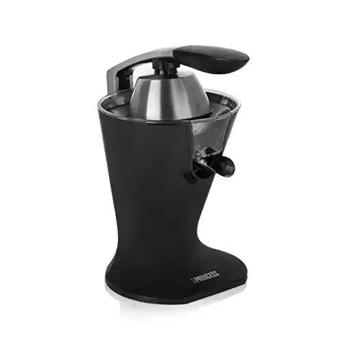 Hebel-Zitruspresse Princess Citrus Juicer mit 2 Presskegeln und Edelstahlfilter