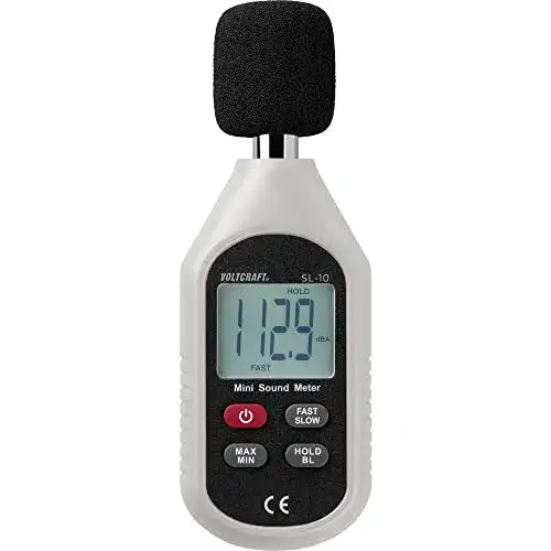 Schallpegelmessgerät Voltcraft SL-10 für präzise Lärm-Messungen