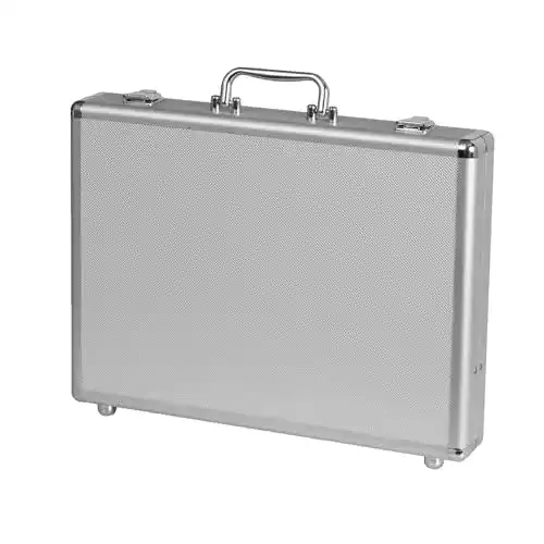 Aktenkoffer Alumaxx Attaché-Koffer Minor aus Aluminium in Silber