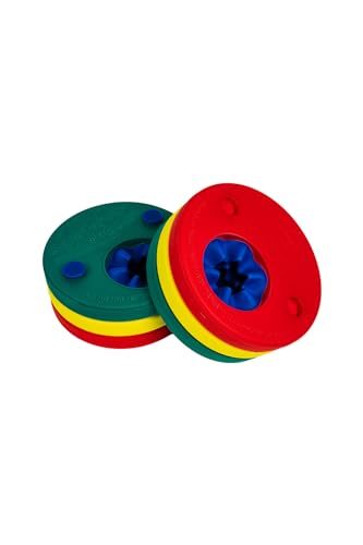 Schwimmscheibe Fashy Delphin rot-gelb-grün bis 60 kg