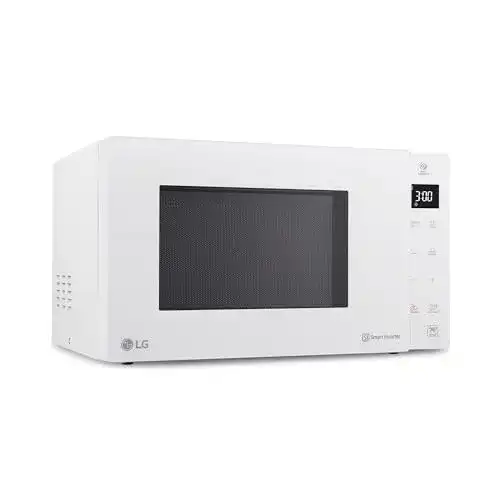 LG Mikrowelle mit Grill und Smart Inverter in Weiß
