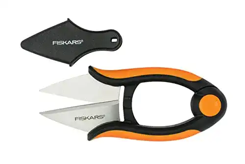 Kräuterschere Fiskars 12,9 cm mit rostfreien Klingen und Kunststoffgriffen