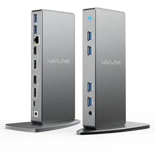 Laptop Dockingstation Wavlink mit DisplayLink für Dual Monitor