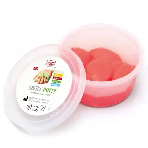 Therapieknete Sissel Putty in Rot für Finger- und Handübungen