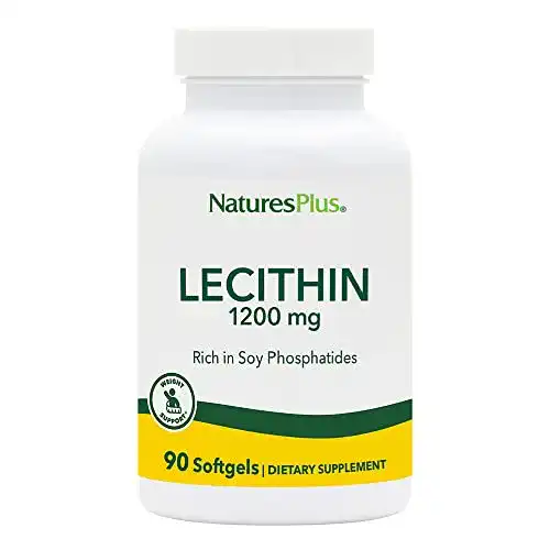 Lecithin-Kapseln von Nature’s Plus mit 1200 mg pro Softgel