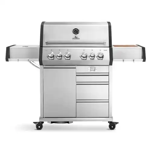 Gasgrill mit Infrarotbrenner BURNHARD EARL 4-Brenner