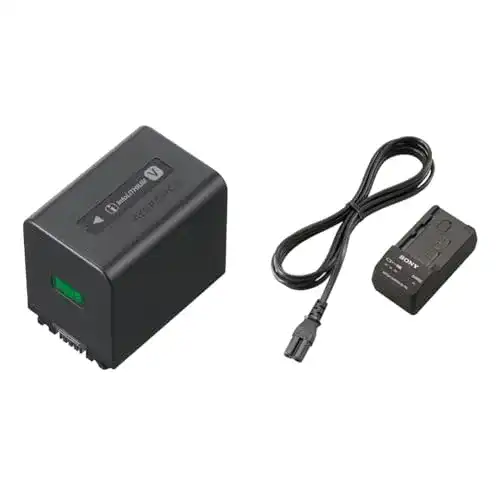 Sony NP-FV70A2 Li-Ion Camcorder-Akku und BC-TRV Ladegerät