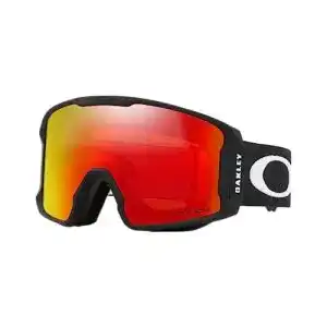 Oakley Herren Lineminer 707002 Skibrille in Matte Black/Prizmtorch