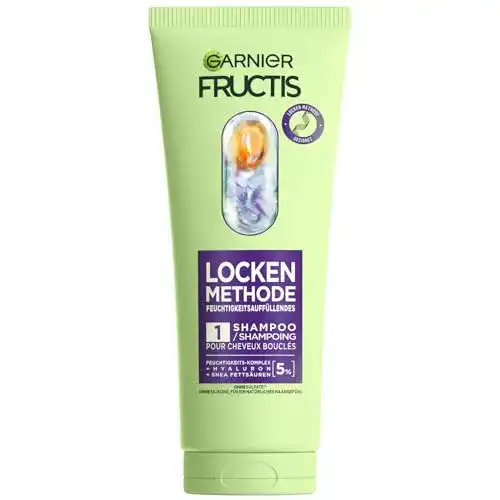 Garnier Fructis Feuchtigkeitsauffüllendes Shampoo für Locken 200 ml