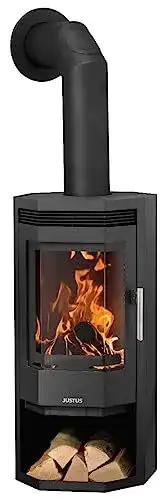 Oranier Kaminofen Justus 6531 11 Usedom 5 aus Stahl Schwarz A+