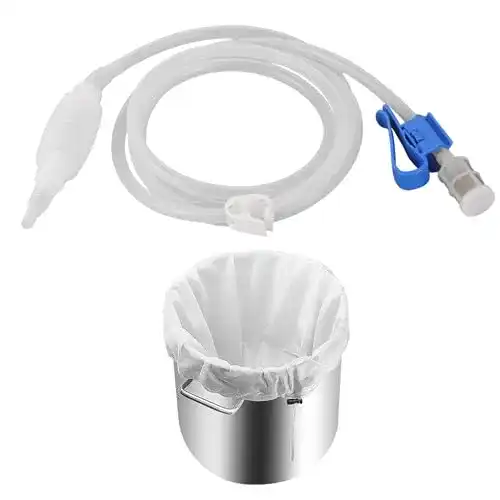 Weinheber Lucywey Brew Siphonröhre aus Lebensmittelsilikon, 2,5 m