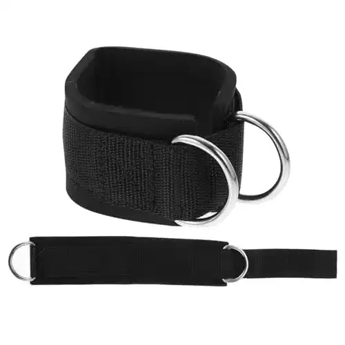 Fußschlaufen VORCOOL – 2 Stück D-Ring Fußriemen für Fitness