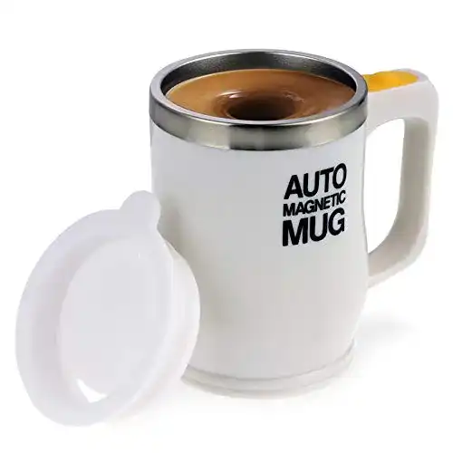 Selbstrührende Tasse TUDOU elektrisch aus Edelstahl