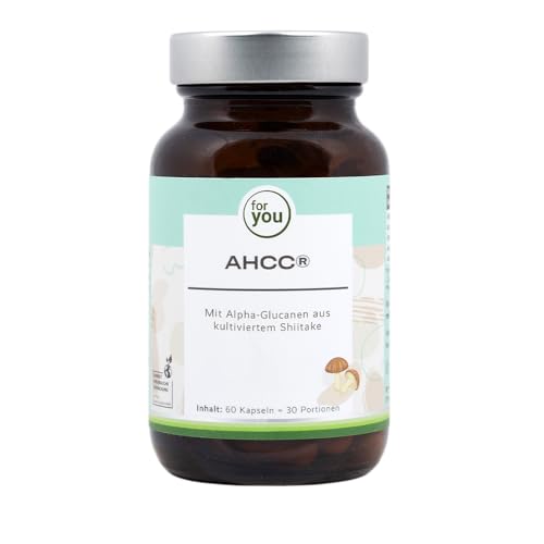 Shiitake-Kapseln AHCC 60 Kapseln mit 1000 mg pro Tagesdosis