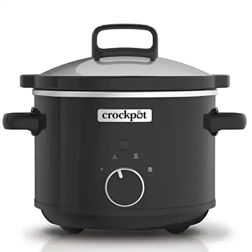 Slow Cooker Crockpot Schongarer mit 2,4 Litern für kleine Haushalte
