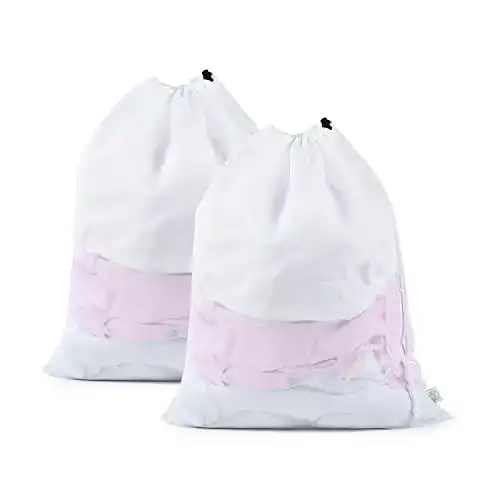 Wäschenetz OTraki Wäschesäcke groß 50×60 cm im 2er Pack