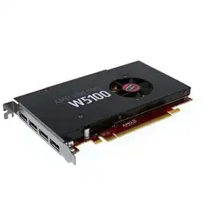 AMD FirePro W5100 Grafikkarte mit 4 GB GDDR5 und PCIe Gen 3.0