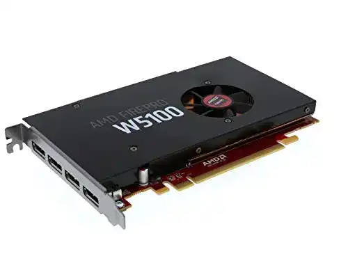 AMD FirePro W5100 Grafikkarte mit 4 GB GDDR5 und PCIe Gen 3.0