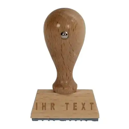 Holzstempel Bütic Business HS4010 für Büro und Beschriftung
