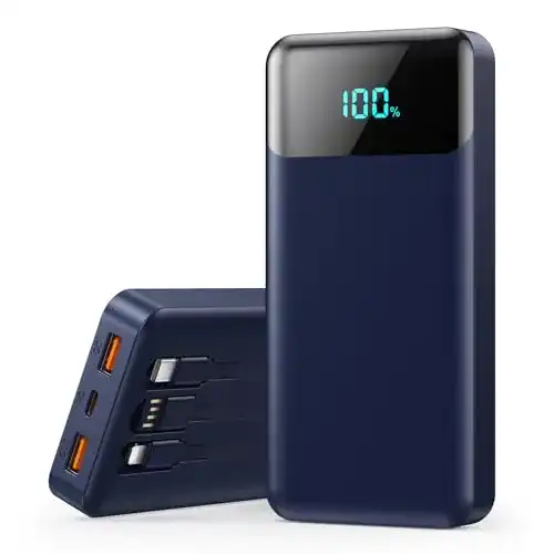 Powerbank 26800mAh von Qodjn mit USB C und 5 Ausgängen