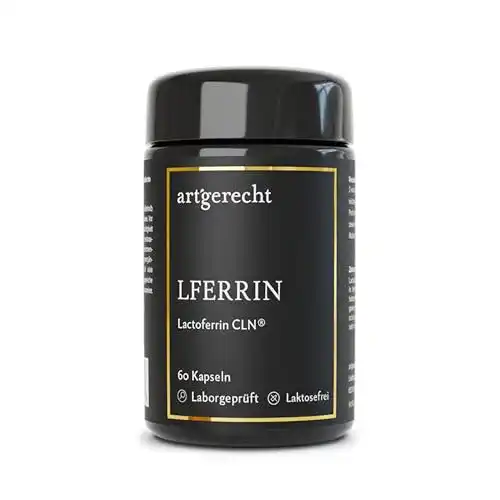 Lactoferrin Artgerecht CLN 400 mg 60 Kapseln – Hochreines Produkt