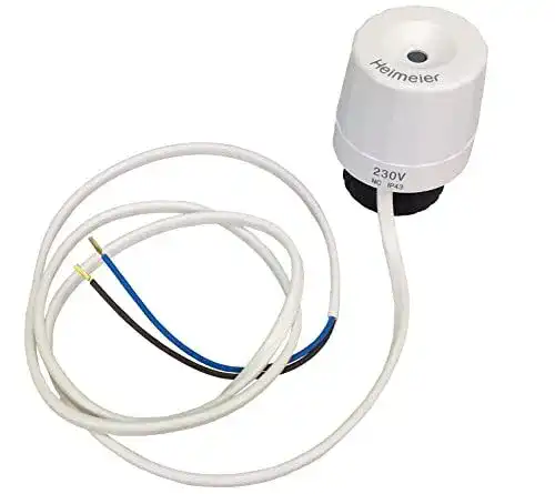 Heimeier EMOtec Stellantrieb für Fußbodenheizung 230V stromlos geschlossen