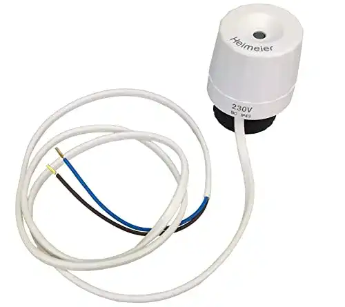 Heimeier EMOtec Stellantrieb für Fußbodenheizung 230V stromlos geschlossen