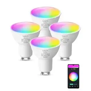 Lepro GU10 Smart Lampe RGBW mit WLAN und Alexa